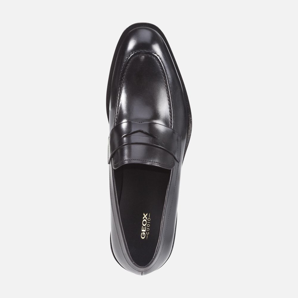 Geox Erkek Loafers Siyah - Saymore - DMH-916847